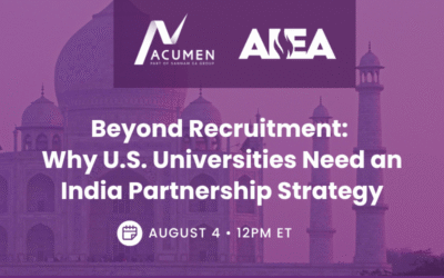 Upcoming Webinar: Why U.S. Universities Need an India Partnership Strategy